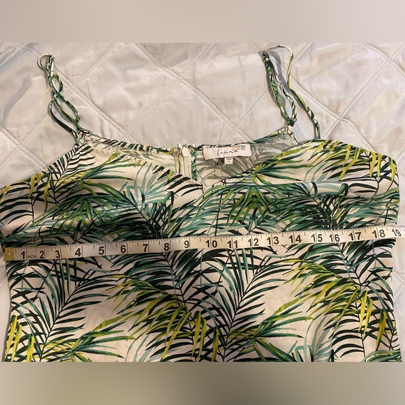 XL Palm print sundress - Picture 2 of 3